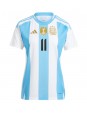 Argentina Angel Di Maria #11 Zenski Domaci Dres Copa America 2024 Kratak Rukavima